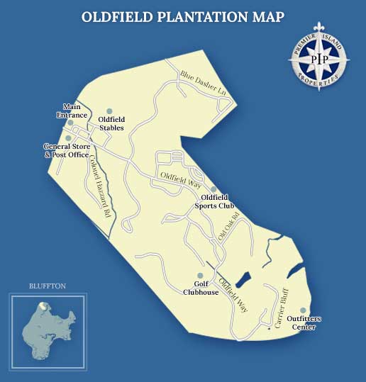 Oldfield Plantation Map