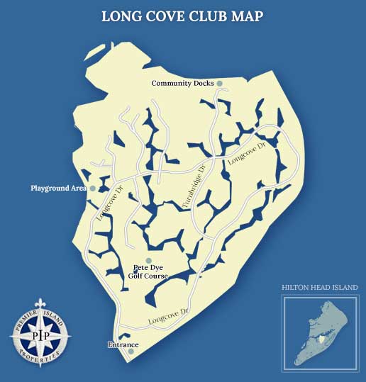 Long Cove Club Map
