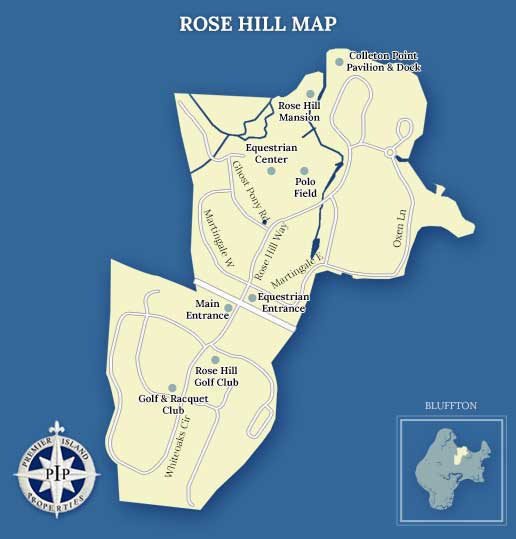 Rose Hill Plantation Map